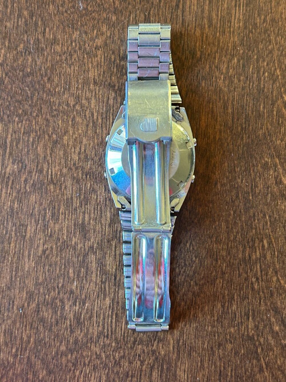 Vintage PULSAR by Seiko Wristwatch Y703-5009A Digital Quartz LCD 1978 Rare! - Picture 3 of 14